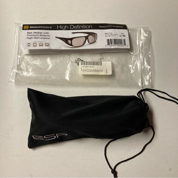 Over the Glasses High Definition Matte Black Frame Glasses by Melanin Optics NWT - Picture 13 of 16